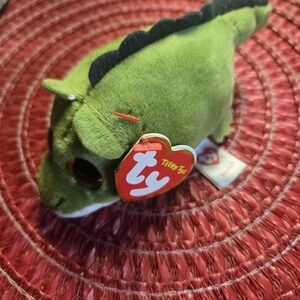 Ty Beanie Boos Teeny Tys 4" WALLIE Alligator Stackable NEW MWMTs Plush Toy